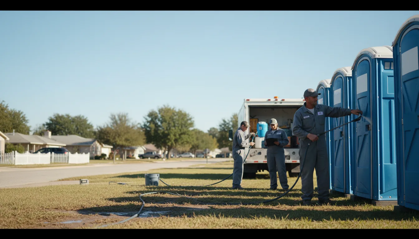 Long-Term Portable Toilet Rental in South Heart, ND near me
